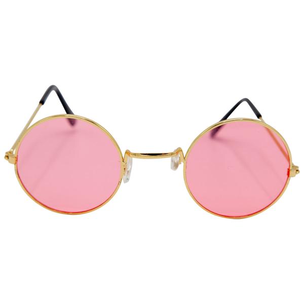 Runde Briller Hippie Rosa