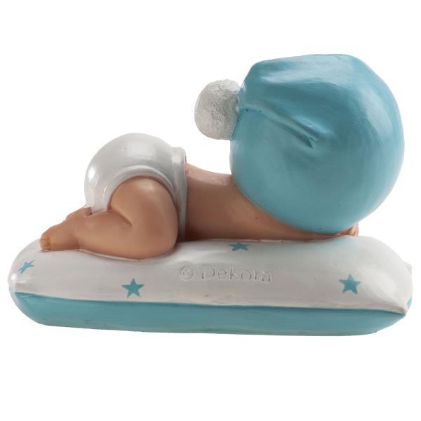 Kagedekoration Dåbsfigur Sovende Dreng