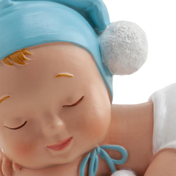 Kagedekoration Dåbsfigur Sovende Dreng