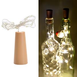 Flaskebelysning Korkprop med LED-lyskæde