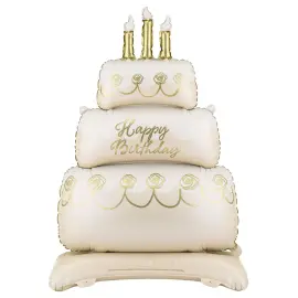 Folieballon Kage Happy Birthday 70 x 100 cm