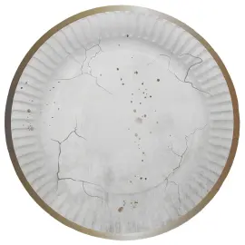 Paptallerkener Creepy Cracks 8-pak