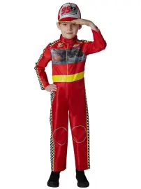 Biler 3 Lynet Mcqueen Kostume Deluxe Børn