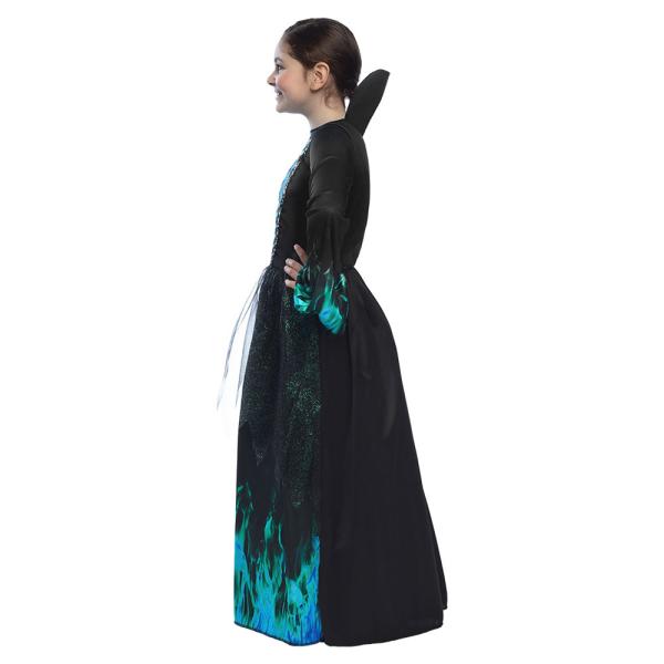 Skelet Kjole Azura Børnekostume