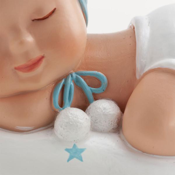 Kagedekoration Dåbsfigur Sovende Dreng