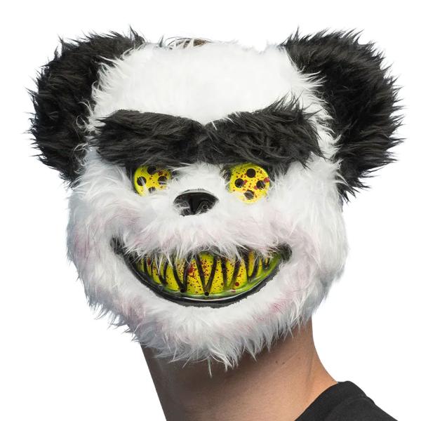 Plysmaske Uhyggelig Panda