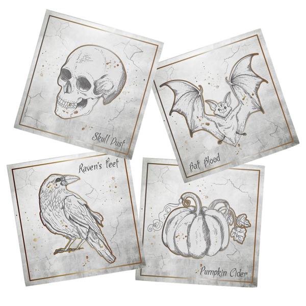 Servietter Halloween 20-pak