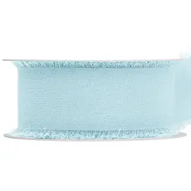 Chiffonbånd Lys Himmelblå 40 mm