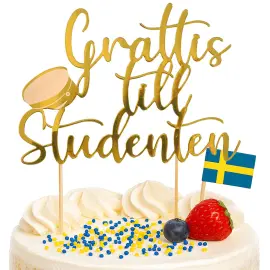 Kagepynt Grattis till Studenten