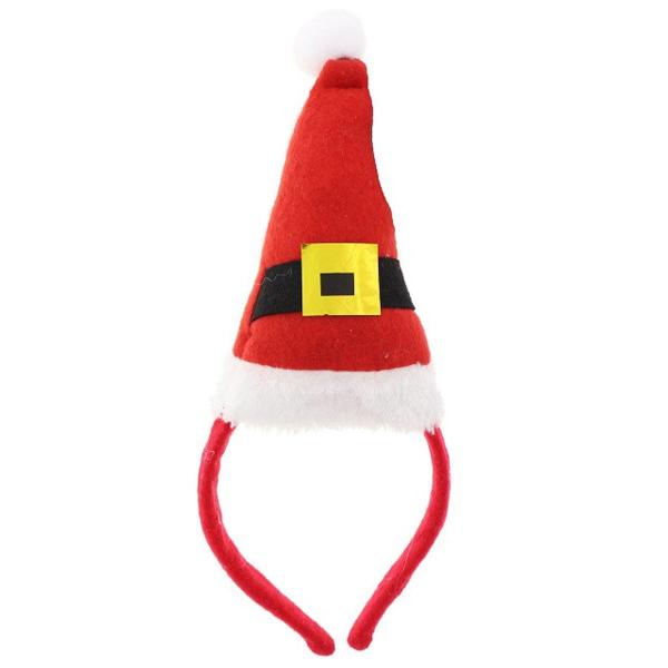 Julehårbøjle med Opstående Nissehue