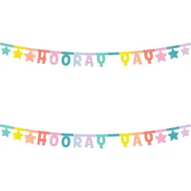 Guirlande Hooray Yay Pastel