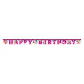 Barbie Dreamtopia Guirlande Happy Birthday