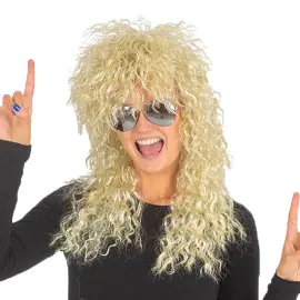 80'er Paryk Rocker Blond
