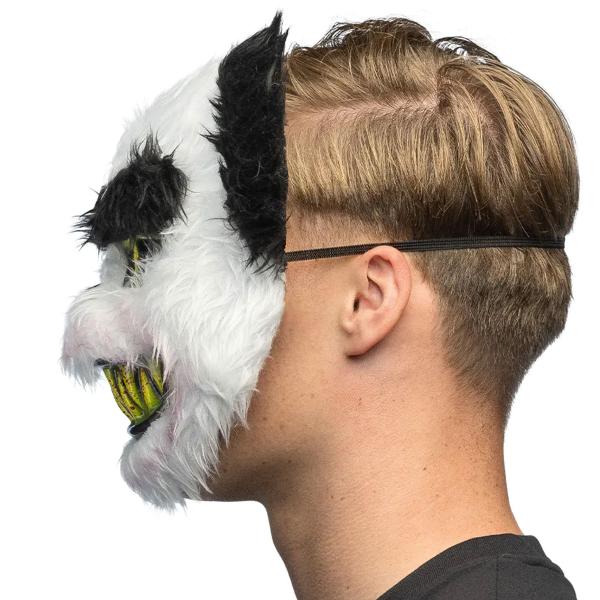 Plysmaske Uhyggelig Panda