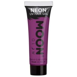 Moon Glow Neon UV H&aring;rgel Intensiv Lilla
