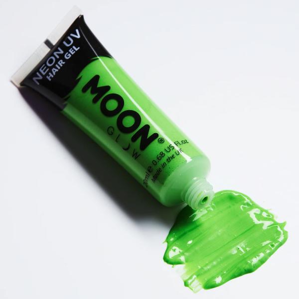 Moon Glow Neon UV Hårgel Intensiv Grøn