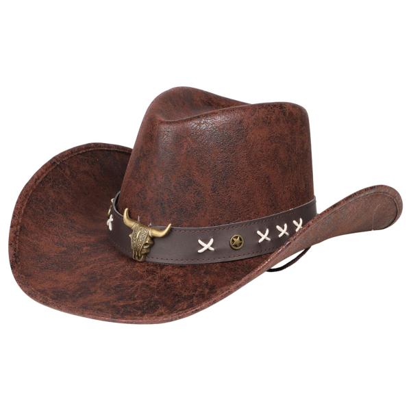 Cowboyhat Texas Brun