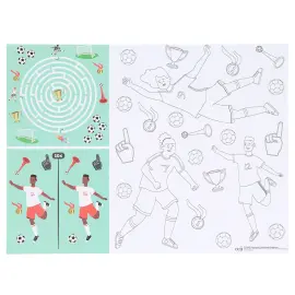 Aktivitetsbordm&aring;tter Fodbold F&oslash;dselsdagsfest 6-pak