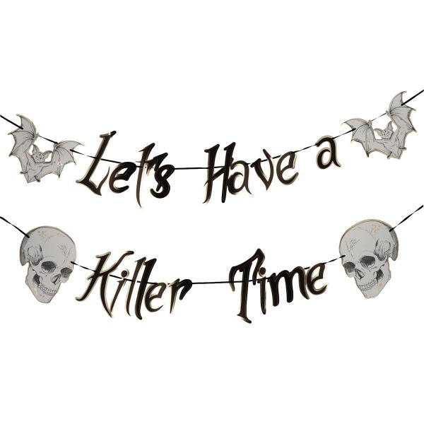 Bogstavguirlande Let's Have a Killer Time