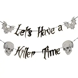 Bogstavguirlande Let's Have a Killer Time