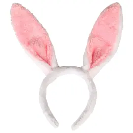 Kanin H&aring;rb&oslash;jle Lyser&oslash;d/Hvid