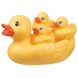 Badeand med Familie 4-pak
