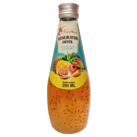Frugtdrik med Basilikumfr&oslash; Mix 290 ml