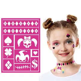 Stencils Kvindelig Joker