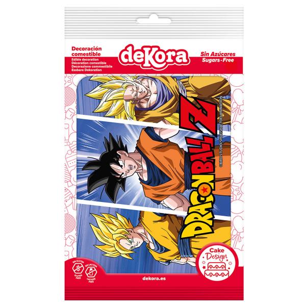 Dragon Ball Rektangulært Kageprint