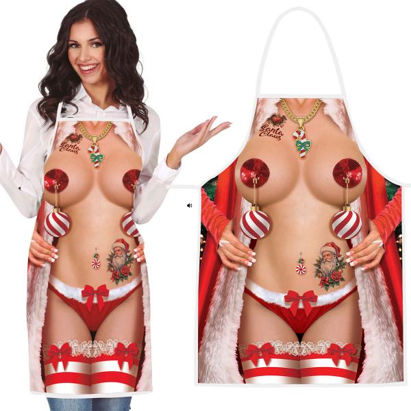 Juleforklæde Nøgen Kvinde