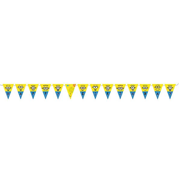 Grusomme Mig Flagguirlande Minions