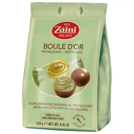 Chokoladepraliner Pistacie 125g