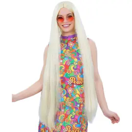 Ekstra Lang Hippie Paryk Blond