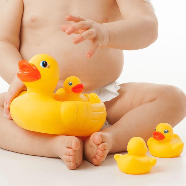 Badeand med Familie 4-pak