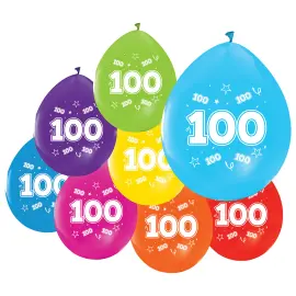 100-års Balloner Mix