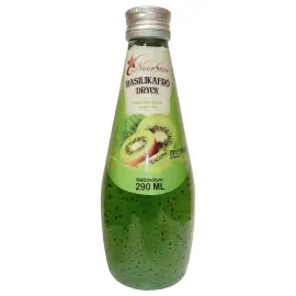 Kiwi-drik med Basilikumfr&oslash; 290 ml