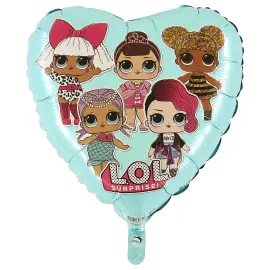 LOL Surprise Hjerteformet Folieballon