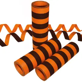 Sort/Orange Serpentin