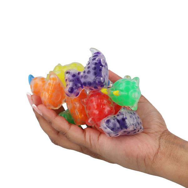 Squishy Dinosaur Legetøj med Perler 5 cm