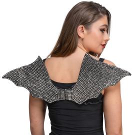 Flagermusvinger med Rhinsten