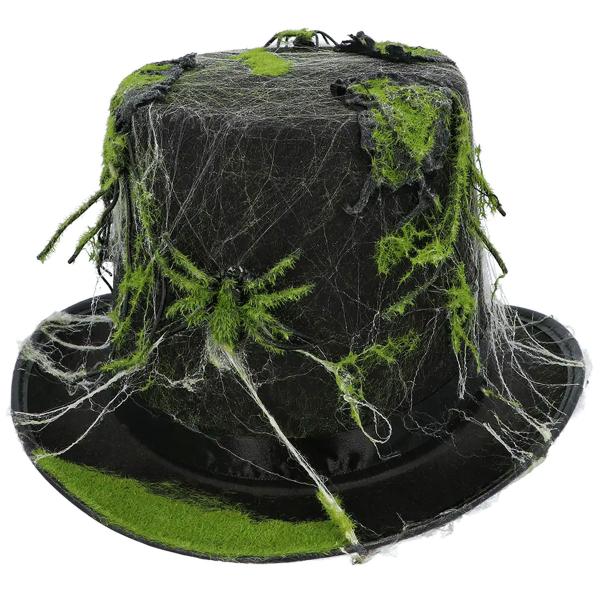 Høj Hat med Edderkopper, Spindelvæv & Mos