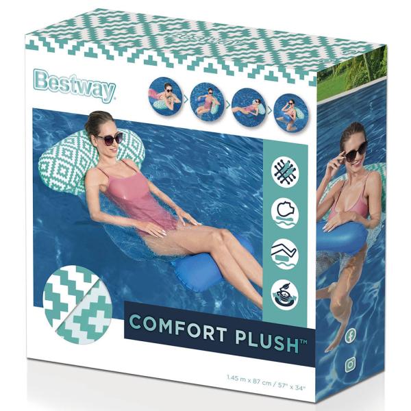 Oppustelig Pool Hængekøje Bademadras