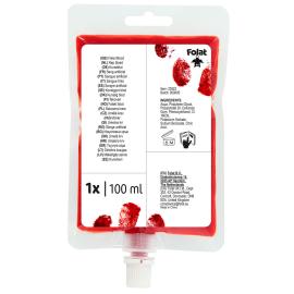Falsk Blod i Blodpose 100 ml til Ansigt/Krop
