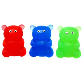 Neon Stress Legetøj Bjørn