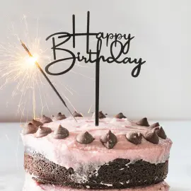 Kagepynt Happy Birthday Sort
