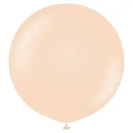 Beige Kæmpestor Latexballoner Blush 2-pak