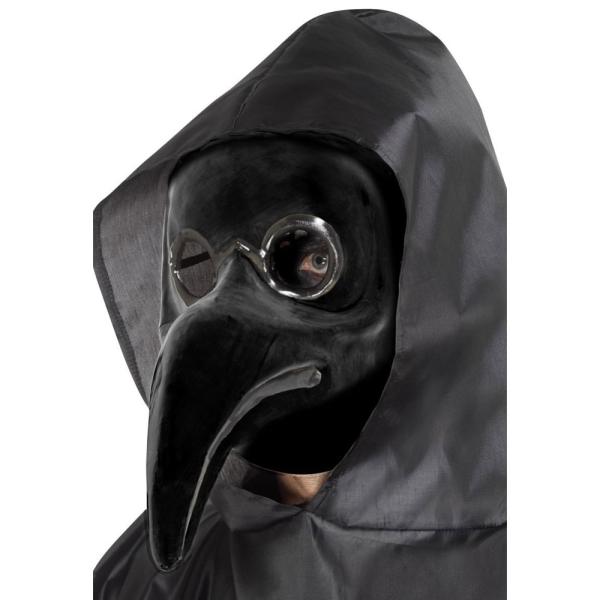 Sort Pestdoktor Maske