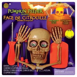 Sk&aelig;res&aelig;t Gr&aelig;skar med Skelet Light Up