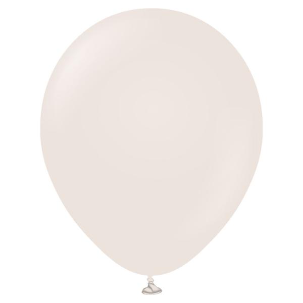 Beige Store Standard Latexballoner White Sand