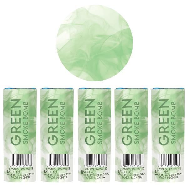 Grønne Røgbomber 5-pak